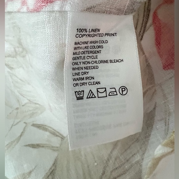 Tommy Bahama Long Sleeve Linen Shirt - Picture 8 of 9